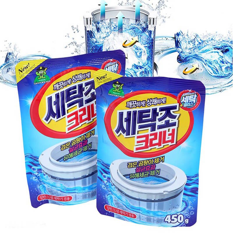 gói bột tẩy lồng giặt Hàn Quốc
