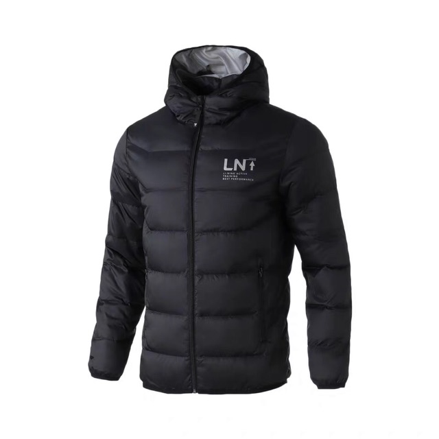 Áo phao lông vũ Lining nam AYMM159