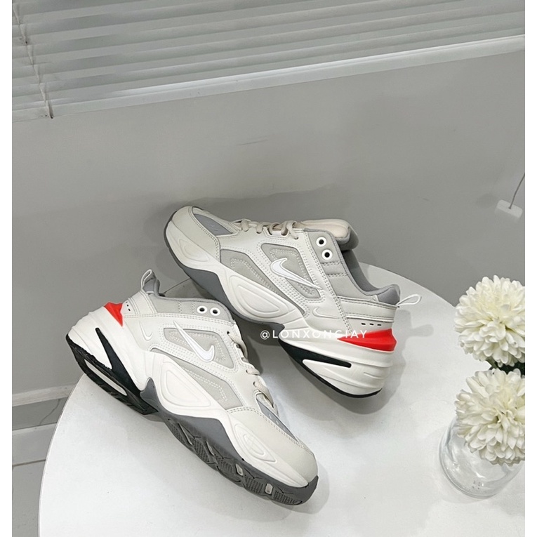 [ẢNH THẬT] GIÀY THỂ THAO M2k GÓT CAM