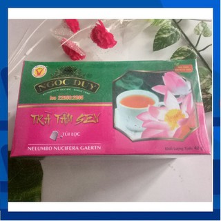Trà tâm sen Ngọc Duy - Hộp 20 túi lọc