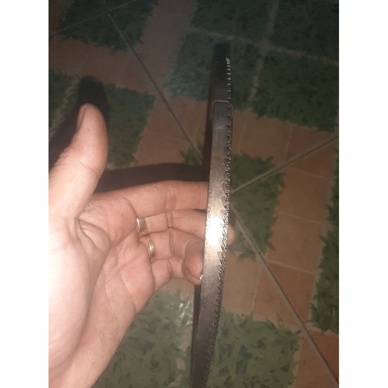 Lưỡi cưa vòng cắt gỗ bản 10mm×0.5mm.răng 4ly dài 1572 cho máy ryobi 904 bản 10mm×0.6.răng 7ly. lưỡi mới Japan