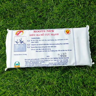 Vỉ 10 ống 20ml chế phẩm siêu ra rễ cực mạnh Roots New