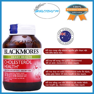 Viên Uống Giúp Cân Bằng Và Giảm Mỡ Máu Blackmores Cholesterol 60 viên