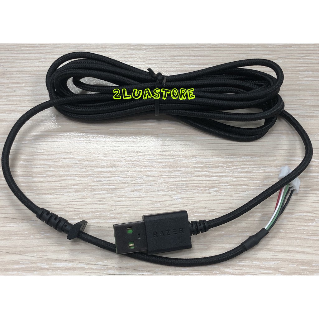 Dây cáp USB cho chuột Razer Deathadder Elite, Chroma, 2013, 3.5G, 1800 (cáp bọc vải dù)