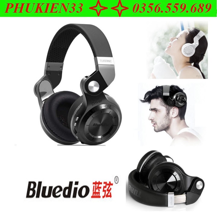 Tai nghe bluetooth Bluedio Turbine T2 Plus