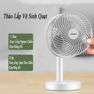 QUẠT BÀN MINI KONKA KF-06U01A