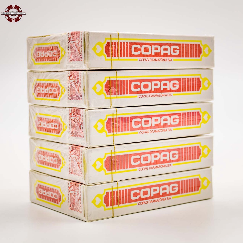 Combo 10 bộ bài tây nhựa Poker size, bài poker Copag Plastic Card số to Jumbo chống nước - 1996V Poker Shop