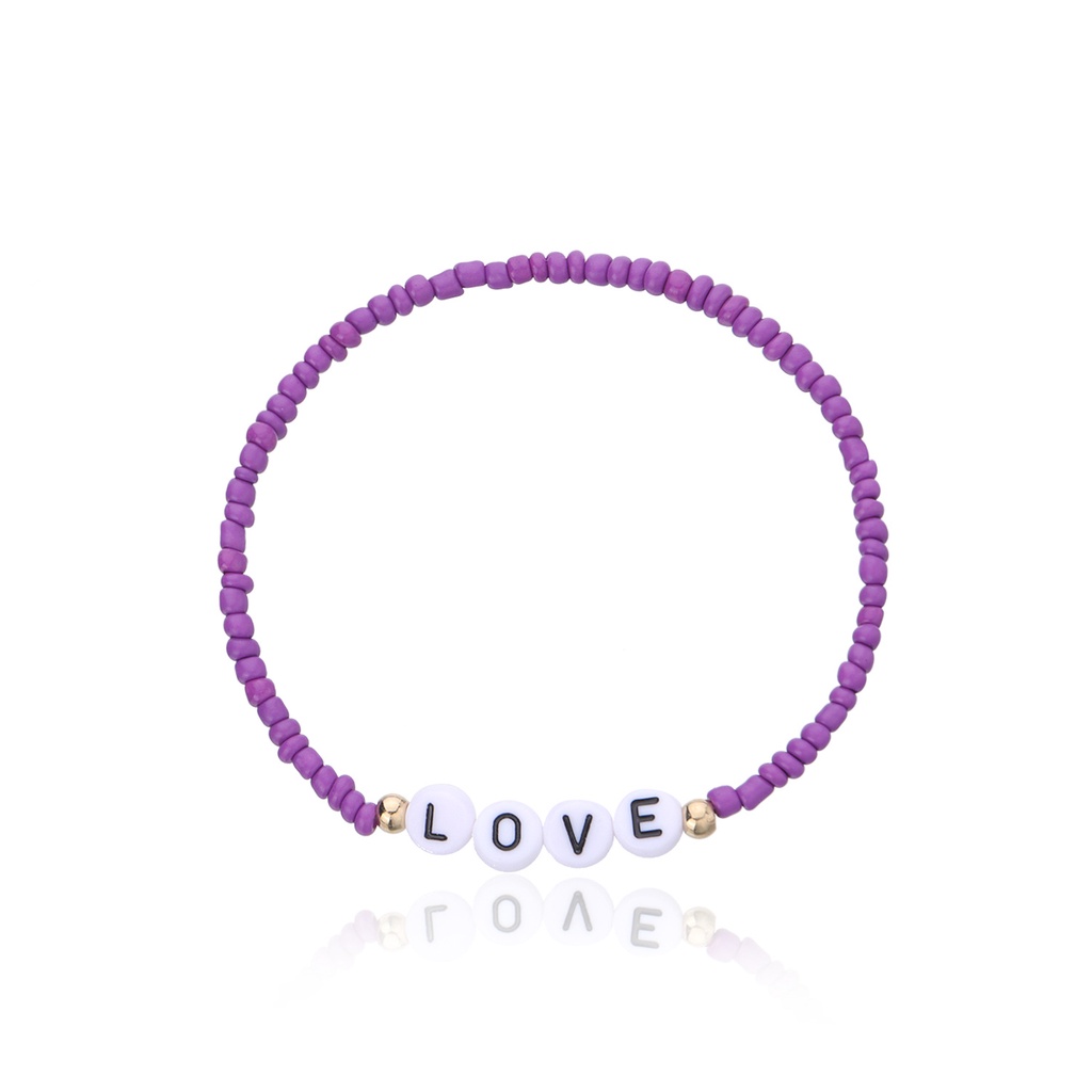 Vòng Tay Chuỗi Hạt Acrylic Nhiều Màu Thời Trang Cho Nữ