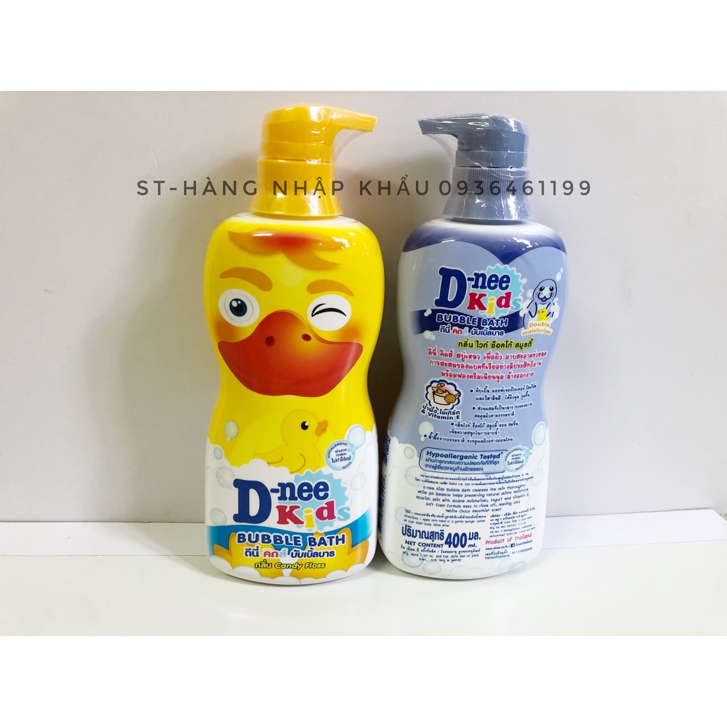 Sữa tắm gội  trẻ em Dnee Thú kid 400ml Thái lan
