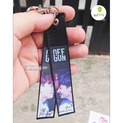 MÓC KHÓA STRAP NAMETAG ĐÔI OFFGUN