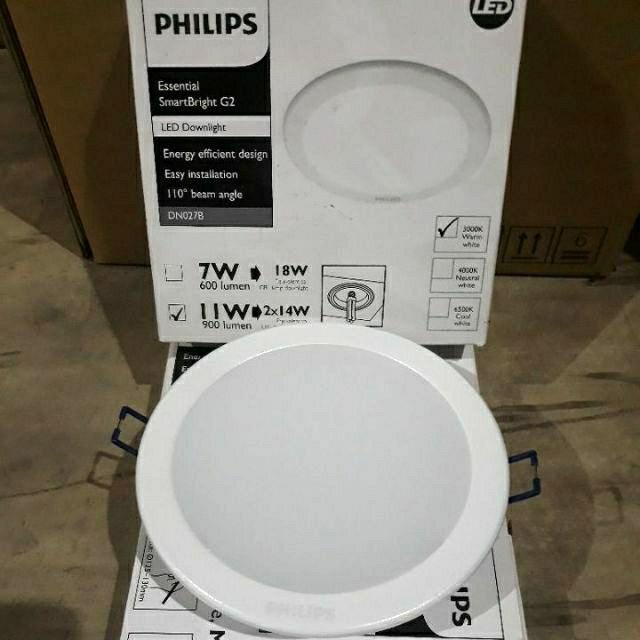 Đèn led âm trần DN027B LED 9  D125 PHILIP