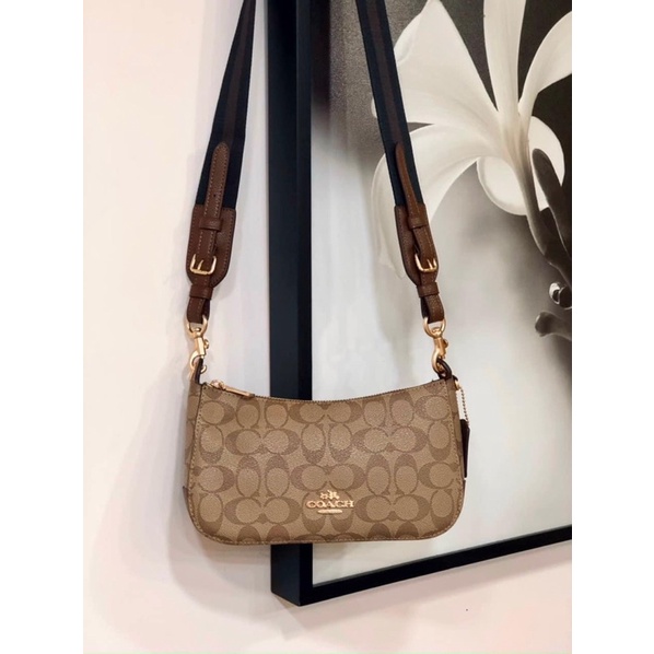 Sẵn 🔥 Túi Coach Jes dáng thuyền canvas C7264