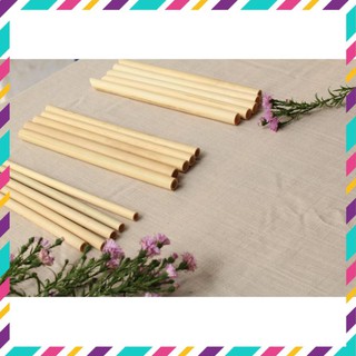 [ HOT ] Ống Hút Tre bó 10 chiếc / Ống hút tre  - Đồ Gia Dụng Tre