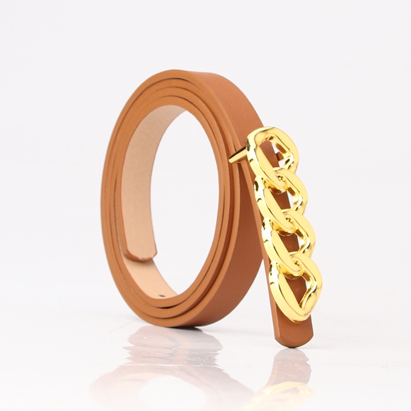 Dây thắt lưng Haimeikang phối xích thời trang phong cách retro dành cho nữ