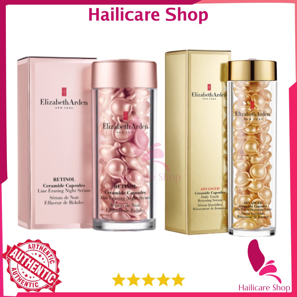 [Nhập Mỹ] Serum Dạng Viên Elizabeth Arden Ceramide Capsules With Retinol/ Advanced Ceramide Capsules Daily Yout
