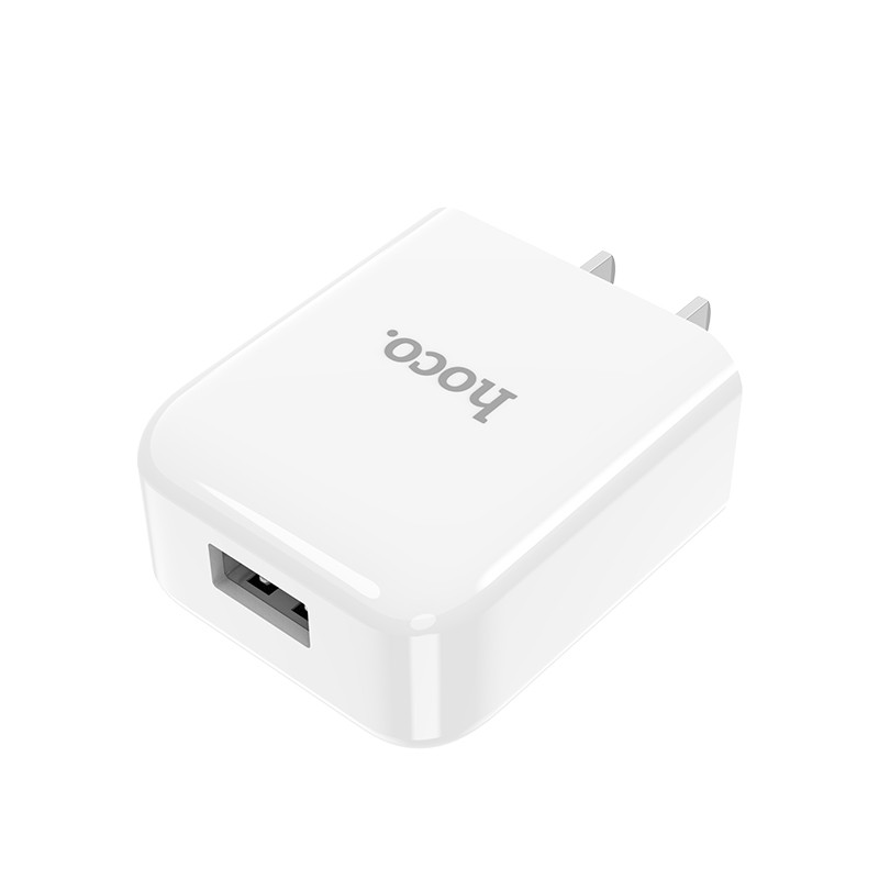 Bộ cốc sạc và cáp sạc Hoco C49 cổng Lightning / MicroUSB / Type-C Output max 2A (Trắng) - Hàng chính hãng