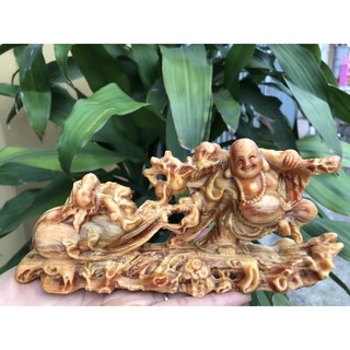 Tượng Di Lặc Gỗ Huyết Long