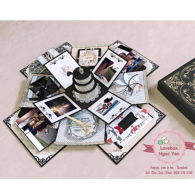 Album ảnh trong hộp - Lovebox vintage | BigBuy360 - bigbuy360.vn