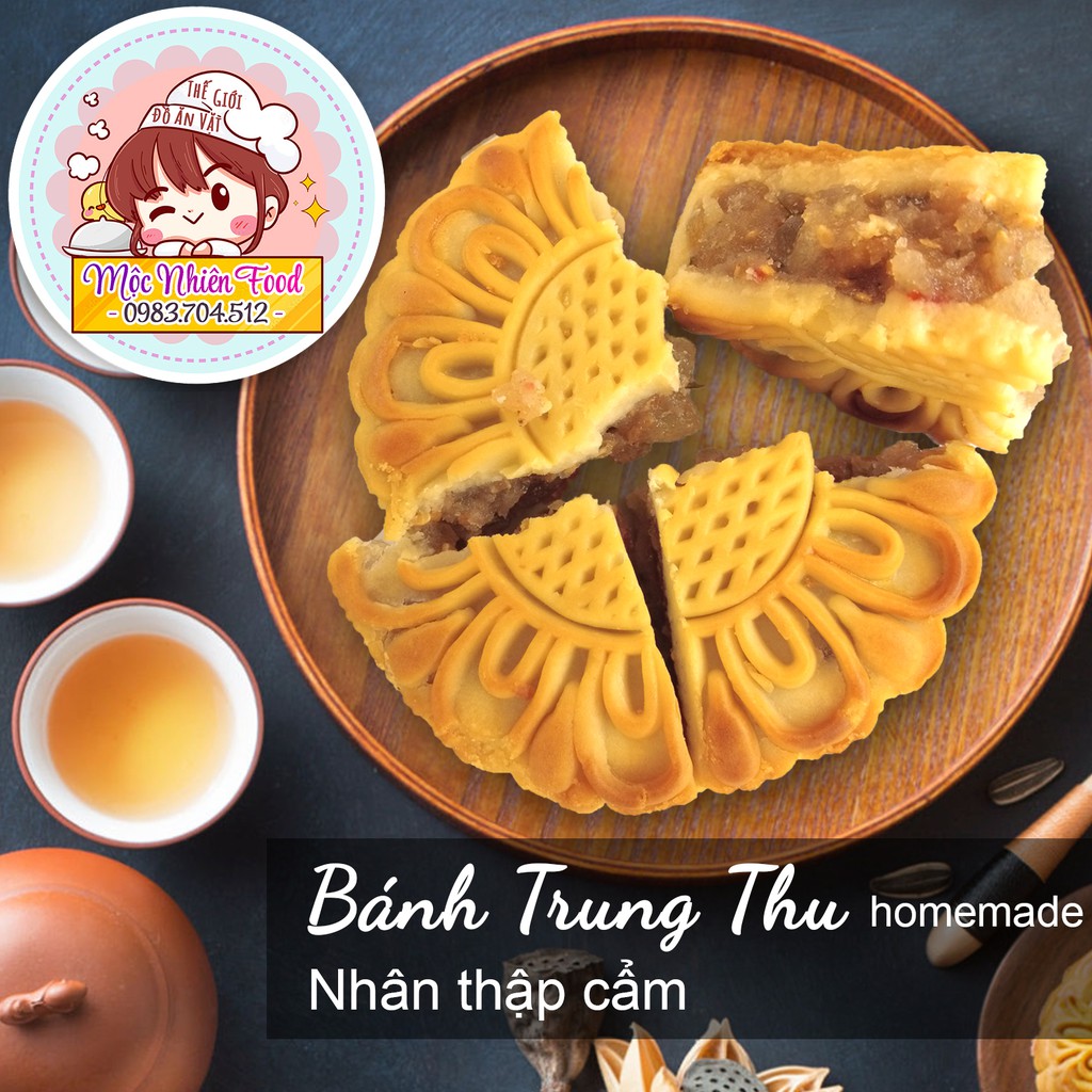 BÁNH TRUNG THU truyền thống Nhà làm Homemade - Không chất bảo quản