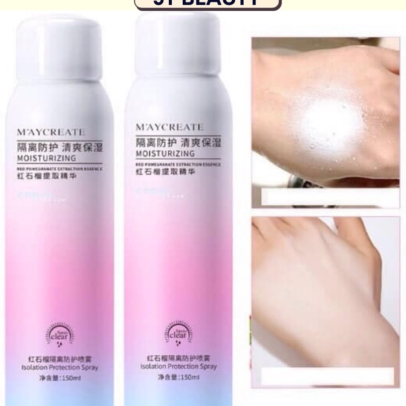 Xịt chống nắng nâng tone make up maycreate(Hàng nội địa Trung)