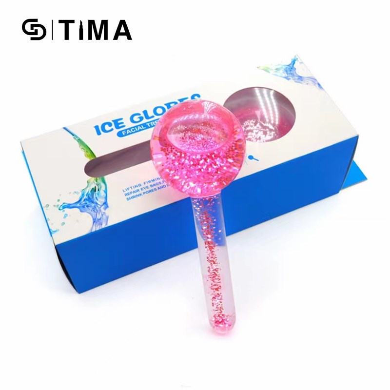 Con lăn mát xa da mặt GDTIMA làm từ đá ủ lạnh hỗ trợ giảm bọng mắt thu nhỏ lỗ chân lông thoải mái