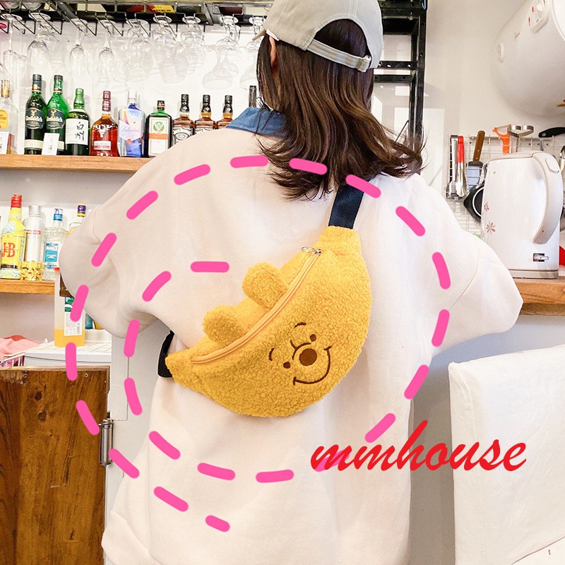 Túi Đeo Hông Họa Tiết Hoạt Hình Winnie The Pooh | BigBuy360 - bigbuy360.vn