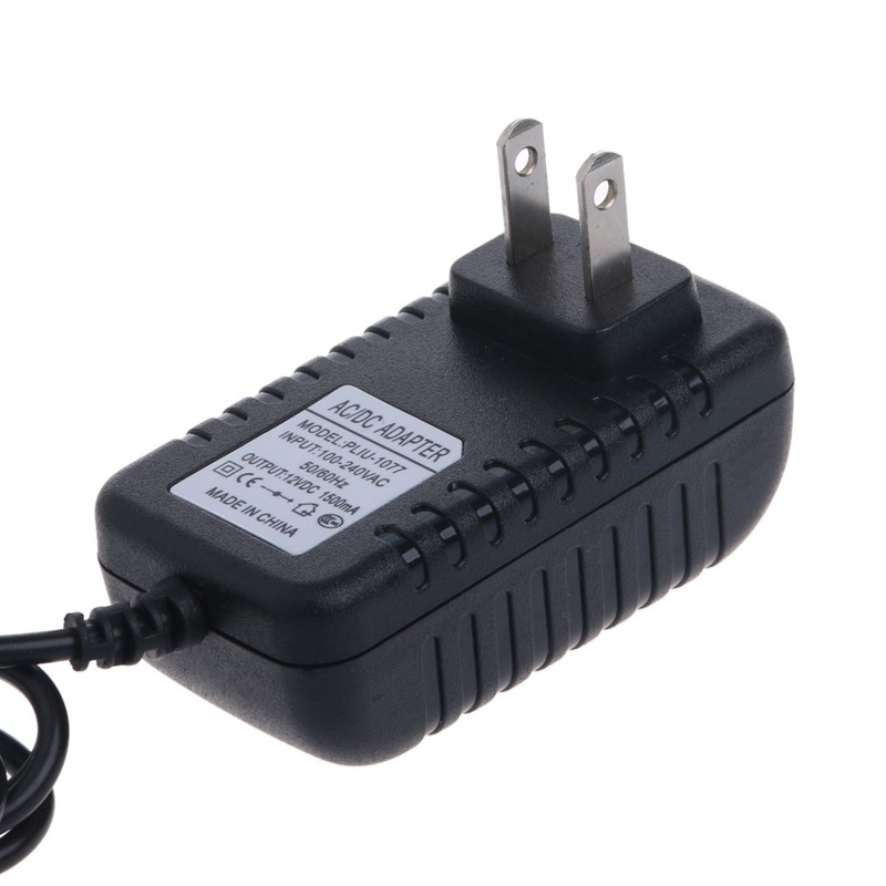 ☀S☀AC 100-240V to DC 12V 1/1.5/2A Interruttore Energia Caricabatterie Converter Adapter