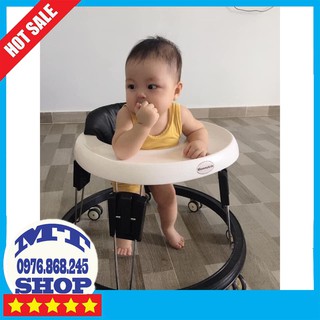 Xe tròn tập đi, xe tập đi cho bé điều chỉnh độ cao mommykid - HÀNG CAO CẤP, BẢO HÀNH 12 THÁNG