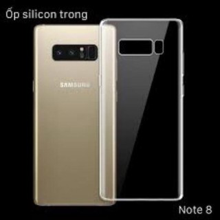 Ốp lưng Sam sung Note8, Note 8 dẻo trong chất dầy dặn