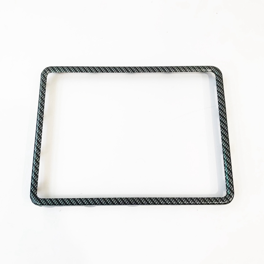 Khung Viền Biển Vân Carbon Bền Màu Cho Xe Máy Có Sẵn Mica Bảo Vệ