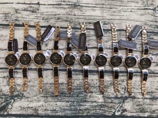 Đồng hồ nữ Anne Klein Diamond đen