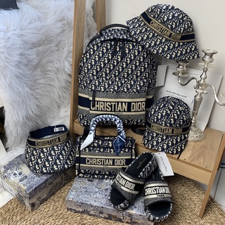 Bộ sưu tập túi xách balo DI.O.R thổ cẩm sang chảnh hàng cao cấp