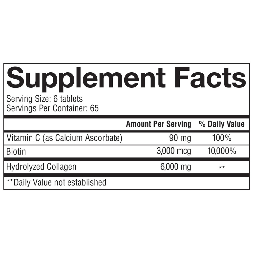 Viên bổ sung Collagen youtheory Collagen + Biotin- Hộp 390 viên | Thế Giới Skin Care