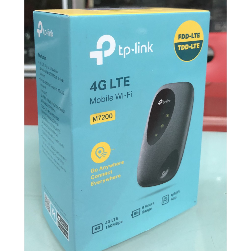 TP-Link Bộ phát wifi di động 4G LTE - M7200