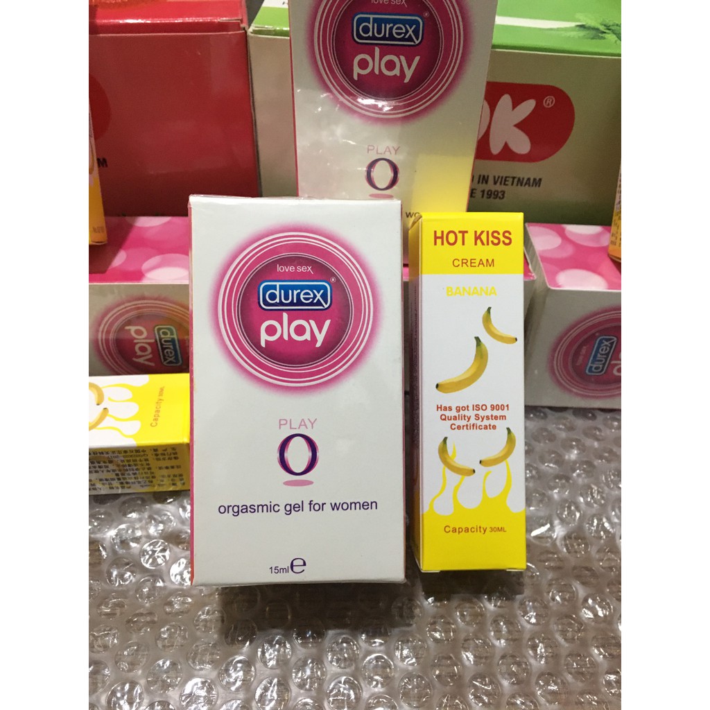 GEL BÔI TRƠN, TĂNG KHOÁI CẢM CHO NỮ DUREX PLAY O 15ml