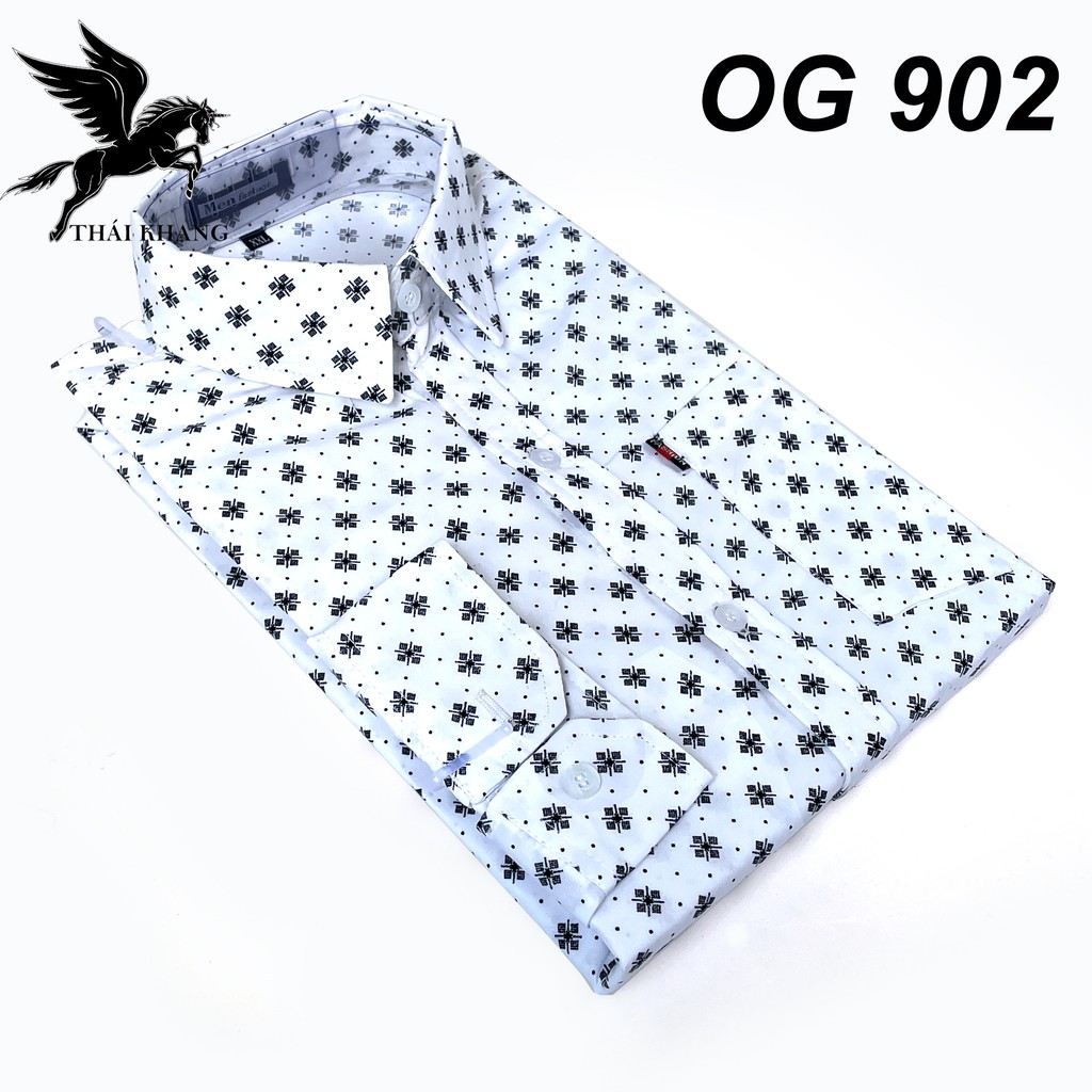 áo sơ mi nam dài tay trung niên vải kate nhiều cotton cực đẹp loại áo sơ mi form classic | BigBuy360 - bigbuy360.vn