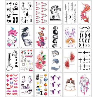 set 60 hình xăm dán