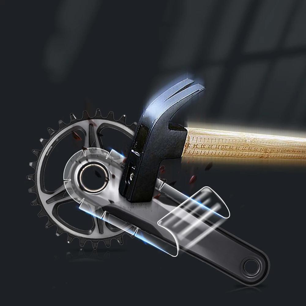 Set 3 Tấm Phim Dán Bảo Vệ Bánh Răng Xe Đạp Bằng Sợi Carbon