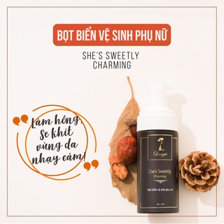 Dung dịch vệ sinh She’s Sweetly Charming 120ml , Dung dịch vệ sinh làm hồng và se khít MK20
