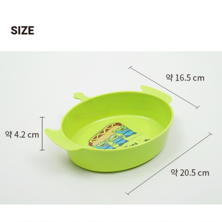 Disney Pixar Toy Story Melamine Plate Alien/ Hot Dog
