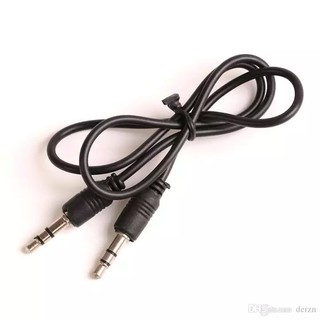 CÁP 2 ĐẦU JACK 3.5 ĐEN 20CM