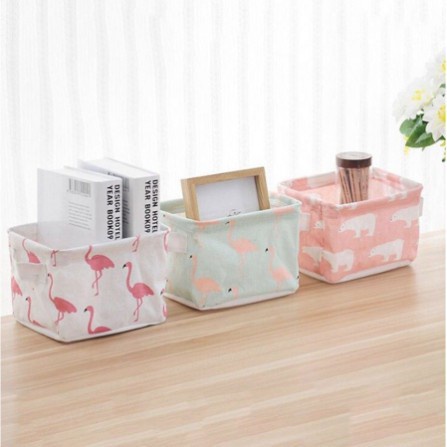 Giỏ Vải Đựng Đồ Cá Nhân Đựng Đồ Văn Phòng Xinh Xắn 2357 Lamon Store