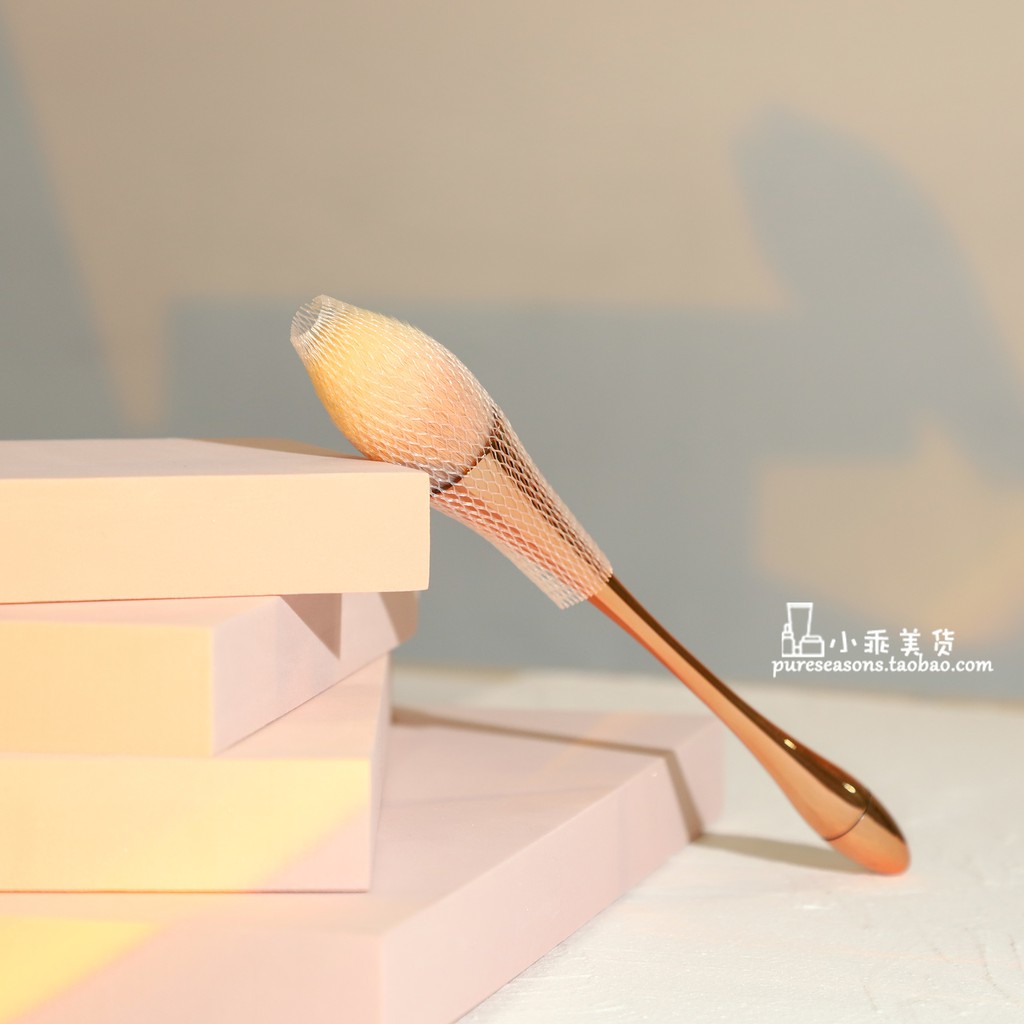 ✨✨ Bộ bảo vệ cọ trang điểm Net Cover Bộ bao bì cọ trang điểm trắng căng