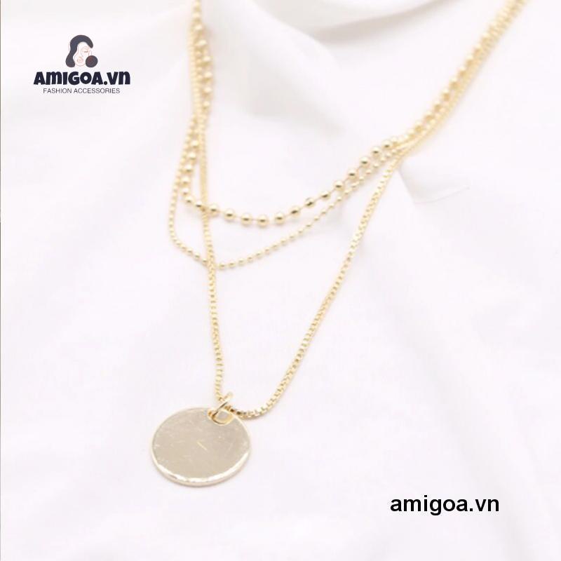 ✨✨Vòng cổ Nhiều Lớp Thiết Kế Đơn Giản Xinh Xắn