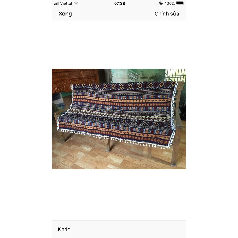 combo khách đặt ( 1 thảm 250 x 250 , 2 vỏ gối )