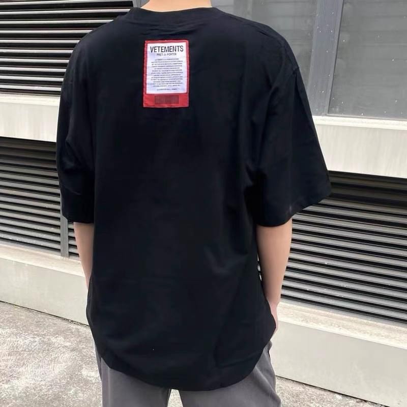 Áo thun tay lỡ In Ngực Vetements , áo phông T Shirt nam nữ unisex, MSW Town | BigBuy360 - bigbuy360.vn