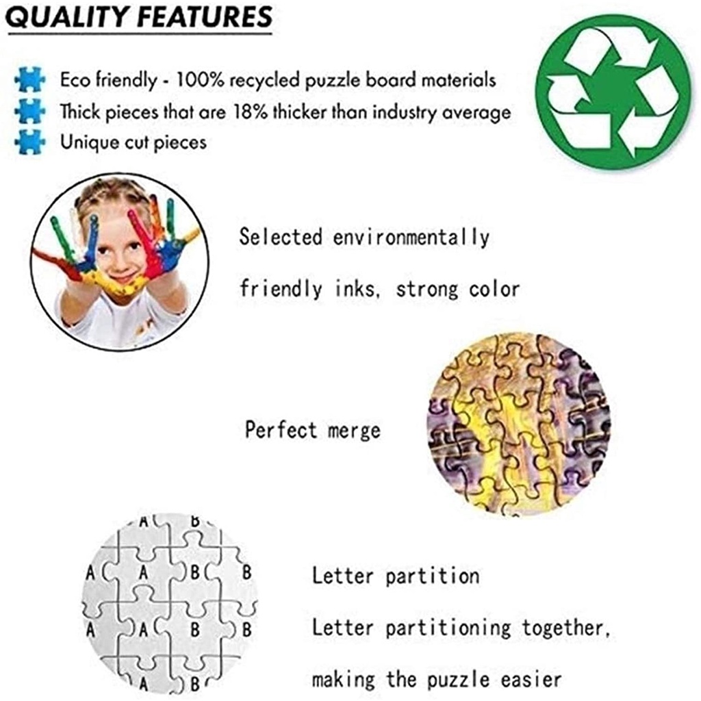 Bộ Xếp Hình 500 Mảnh Gỗ Nhiều Màu Sắc 150pc / 1000 Miếng Ghép Hình Thám Tử Conan Diy