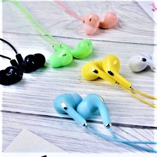 Tai Nghe Có Dây🌹FREESHIP🌹Nhiều Màu Sắc Chuẩn IPHONE SAMSUNG OPPO 1M Siêu Bền BH 12 Tháng