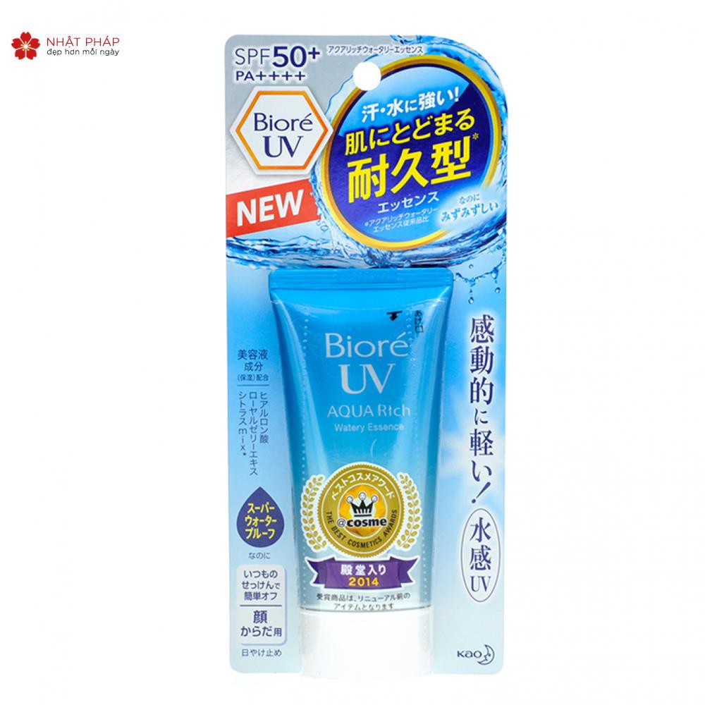 hàng chính hãng Kem Chống Nắng Kao’s Biore UV Aqua Rich Nội Địa Nhật