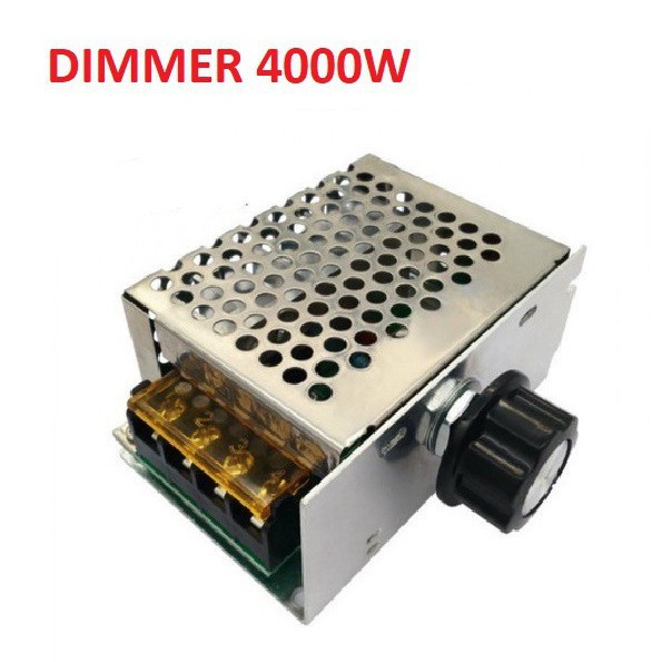 MẠCH DIMER AC 220v 4000W - BỘ ĐIỀU CHỈNH ĐIỆN ÁP ĐIỆN TỬ SCR